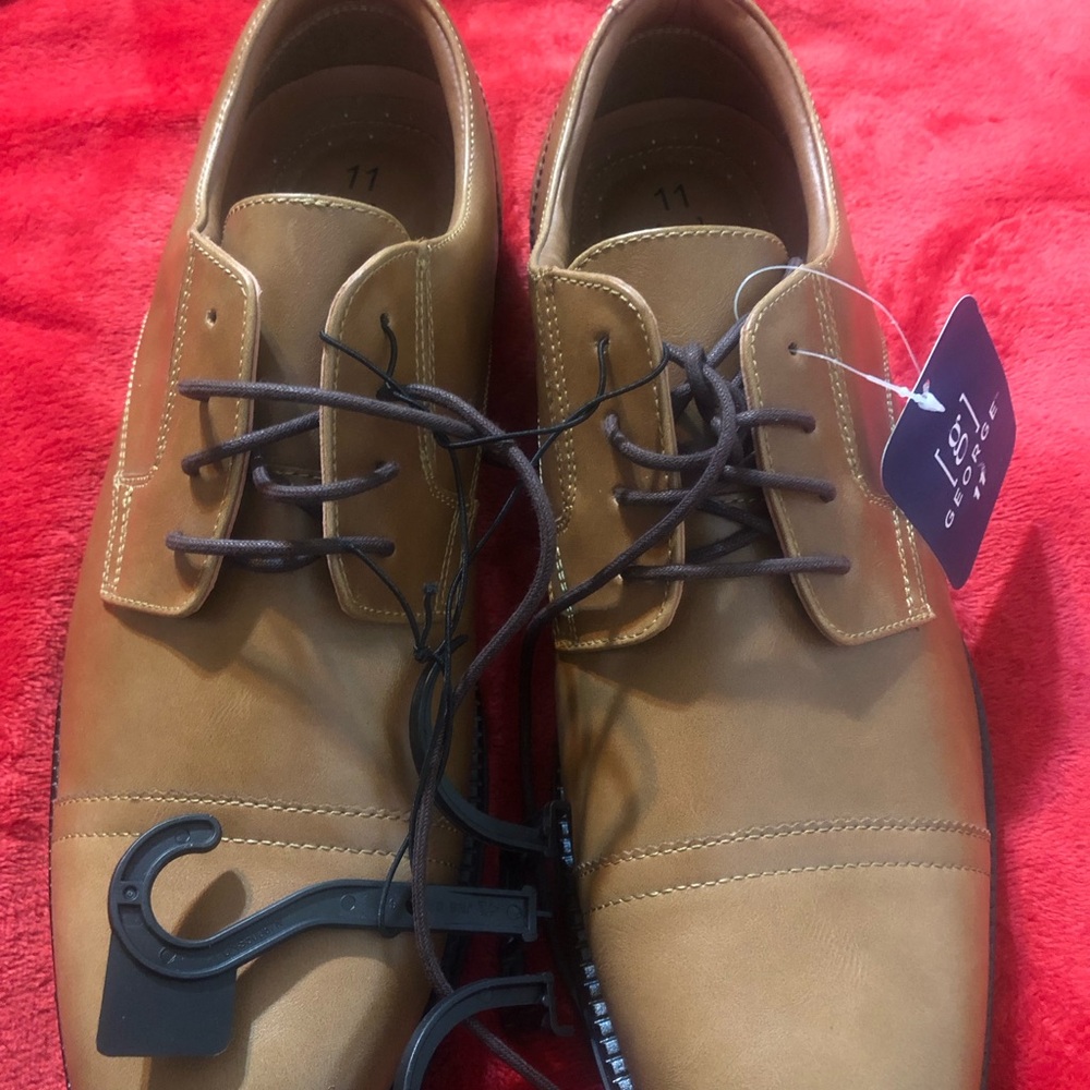 George Tan Men's Derby Shoes